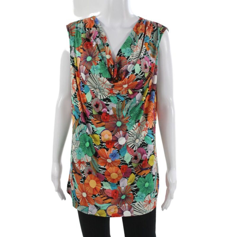 Hilton Hollis Womens Sleeveless Top Size L